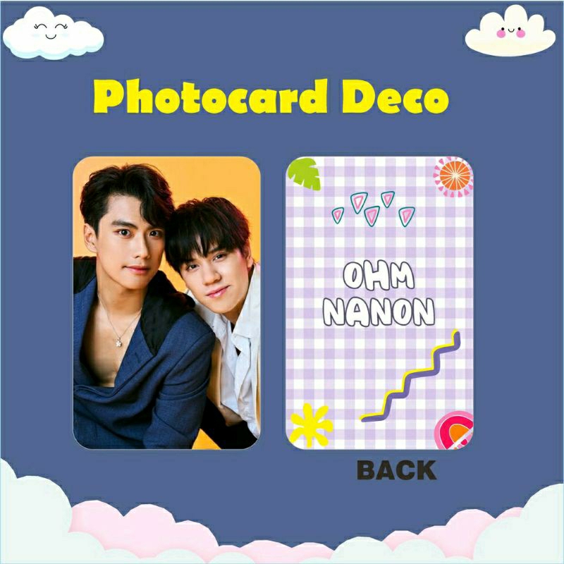 Photocard OhmNanon laminasi