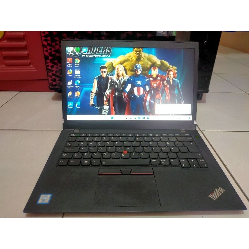 Laptop Murah ThinkPad T470s i7 Gen 7 Ram 12GB SSD 512GB Camera