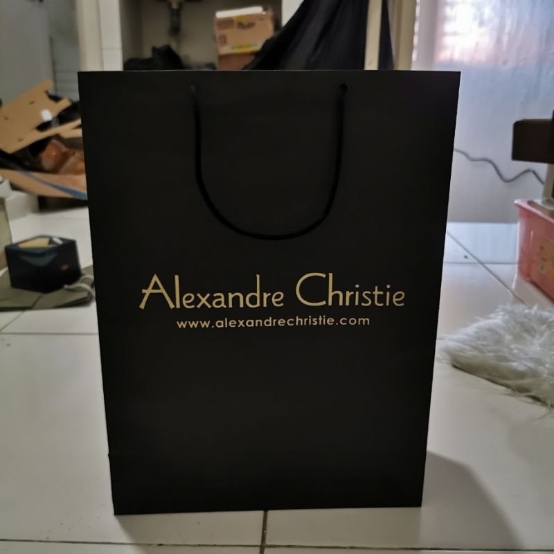 

PAPERBAG AC / TAS AC / KANTONG KERTAS AC / PAPER BAG ALEXANDRE CHRISTIE