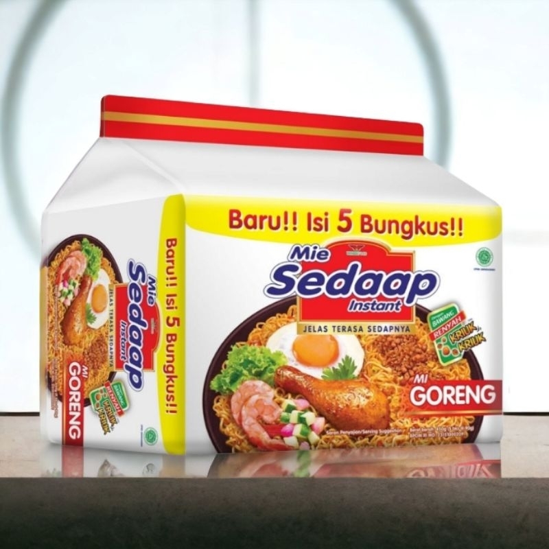 

Sedaap Mie Instant Goreng 5 x 90 gr