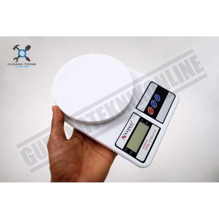 Timbangan Duduk Dapur Digital 10 Kg 177 21 NANKAI / Digital Scales Kitchen Timbangan Dapur Kapasitas 10Kg 177-21 NANKAI