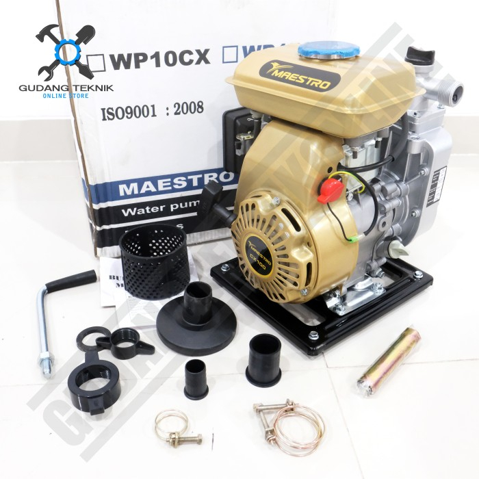 (MAESTRO) Water Pump 1&quot; 1.5&quot; WP10CX WP15CX MAESTRO / Mesin Waterpump Alkon Pompa Air Irigasi Sawah 1 1,5 Inch WP 10 15 CX MAESTRO