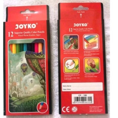 

Pensil Warna Joyko 12