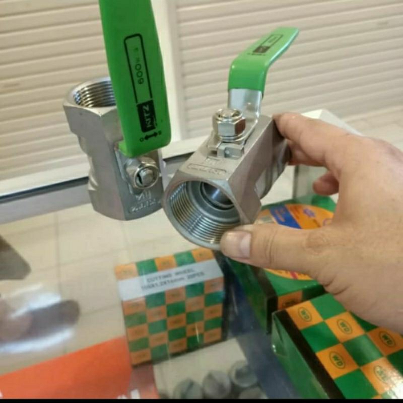 Kitz ball valve ss 1/2" stanless-valve kitz