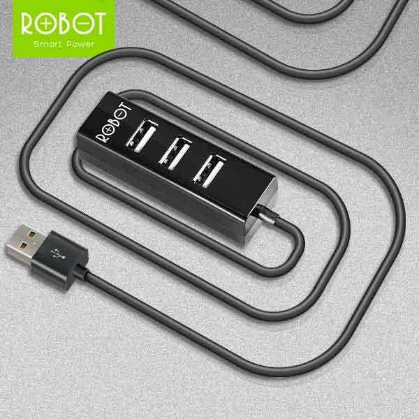 ROBOT H140-80 4 Ports USB HUB 80cm - Garansi Resmi 1 Tahun