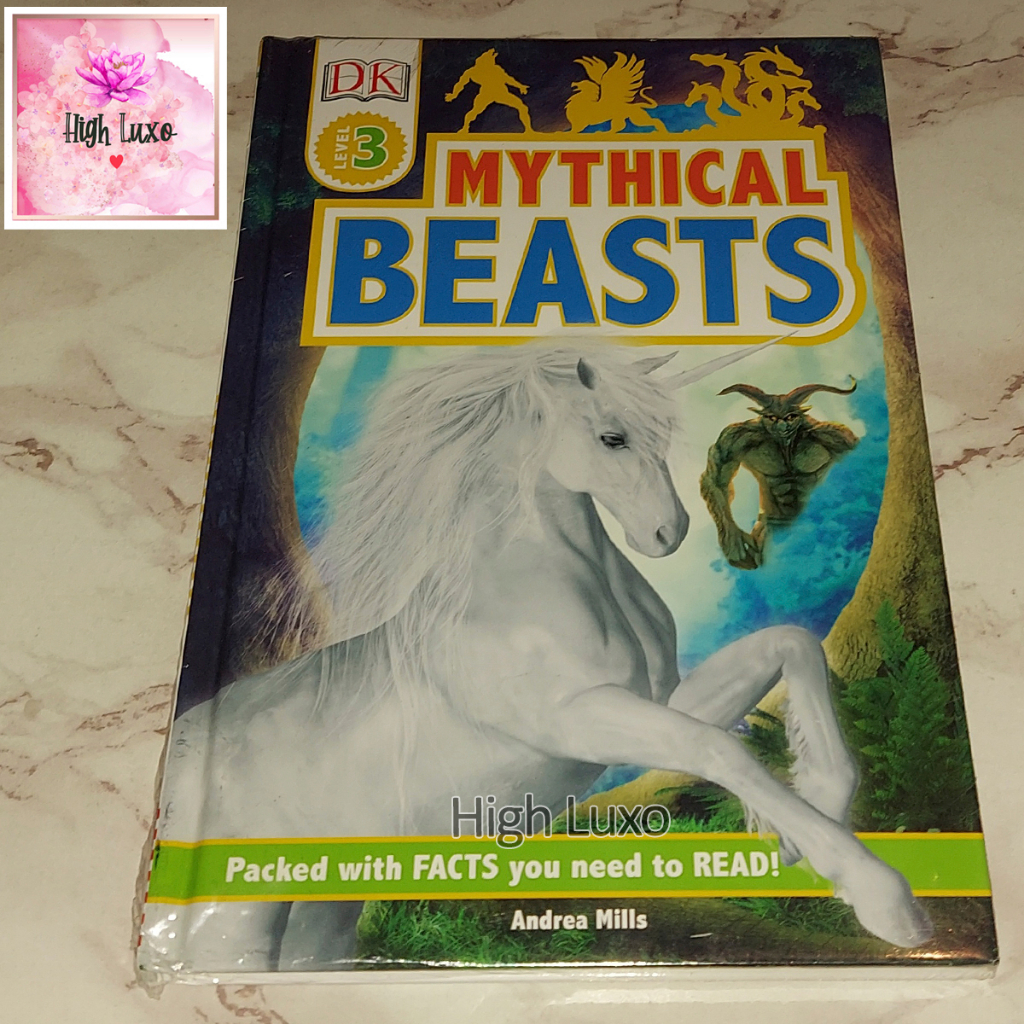 Buku DK Eyewitness Mythical Beasts HARD COVER HARDCOVER child reading skill Learn learning Belajar m
