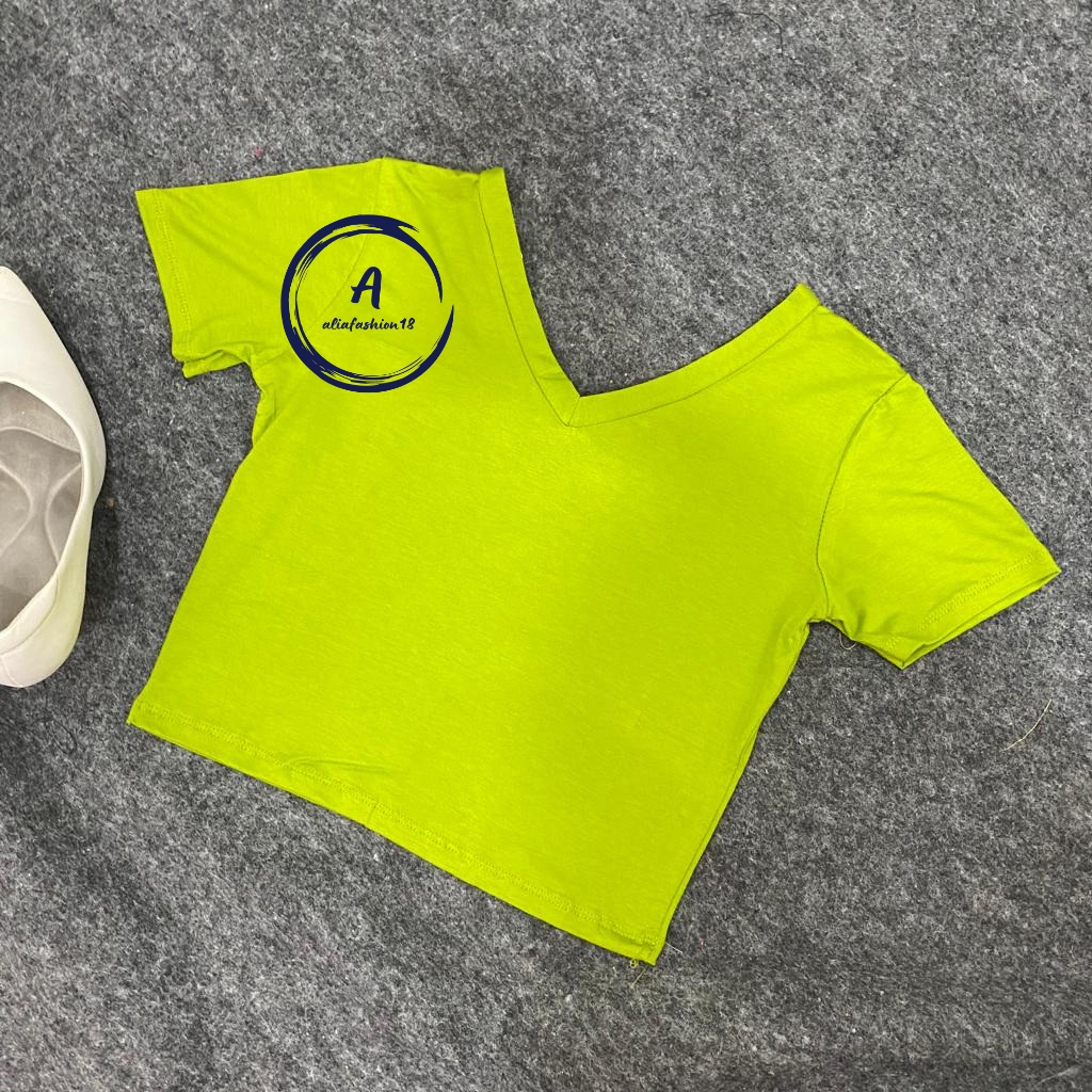 KAOS POLOS / KAOS WANITA / KAOS LENGAN PENDEK