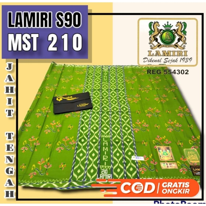 SARUNG LAMIRI S90 SUTRA ASLI MST 210 TERBARU DAN TERMURAH