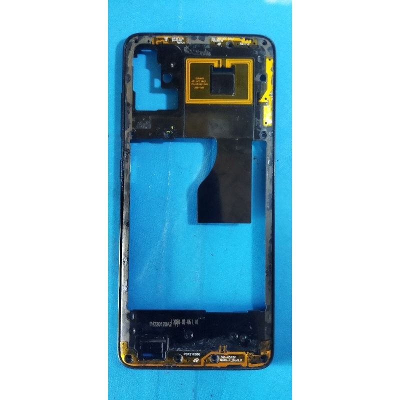 Bezel tulang tengah NFC Samsung A51 A515f original copotan