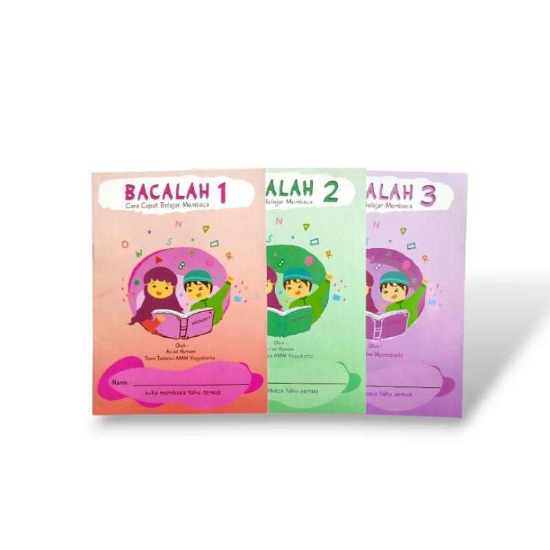 

Seri Buku Bacalah Anak Cara Cepat Belajar Membaca