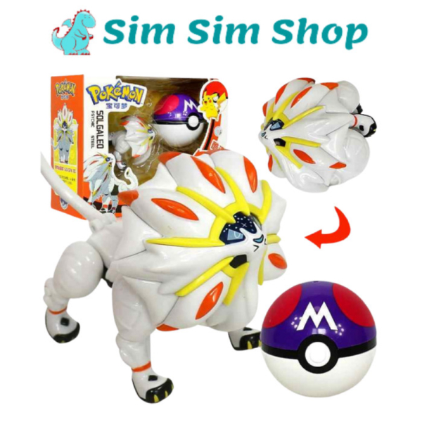 

Figure Jual Deformation New Pokeball Original Mainan Pokemon Toy Solgaleo Limited