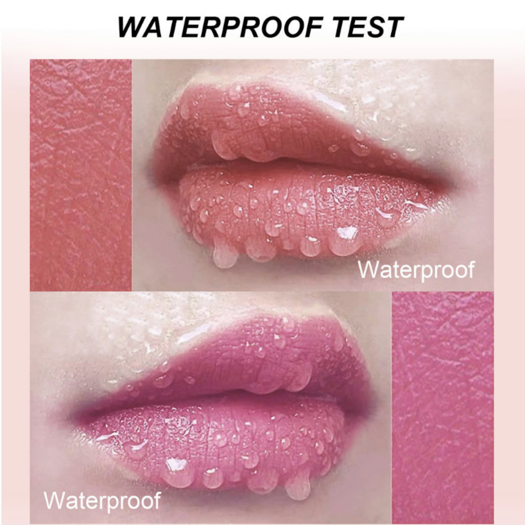 Lazy Lips Moisturizing Lip Glow Lipstik Change Color Pink Tahan Lama mudah di gunakan