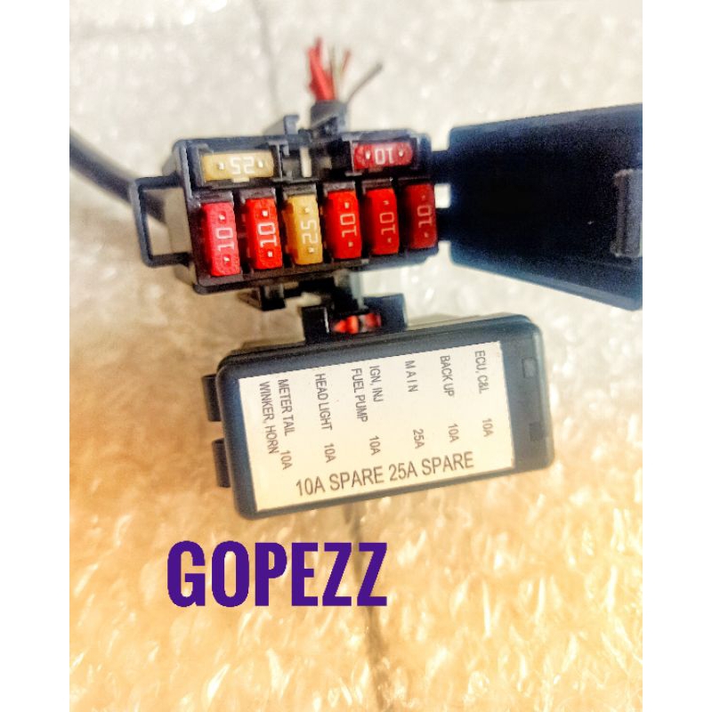 Box Sekering-Rumah Sekering Vario 125 Old Type Bohlam Gen1 lengkap dengan Sekeringnya