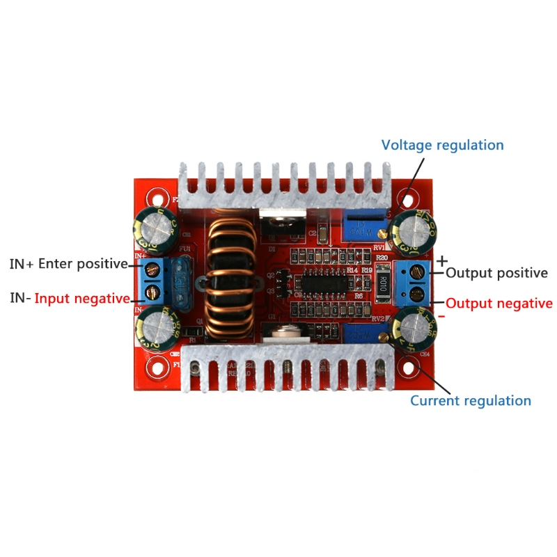 Modul Step Up DC-DC 400W 15A Step-up Boost Converter 8.5-50V to 10-60V