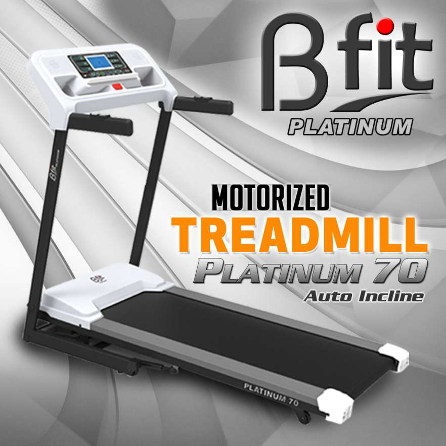 (MAKASSAR) Bfit Platinum 70 Motorized Treadmill