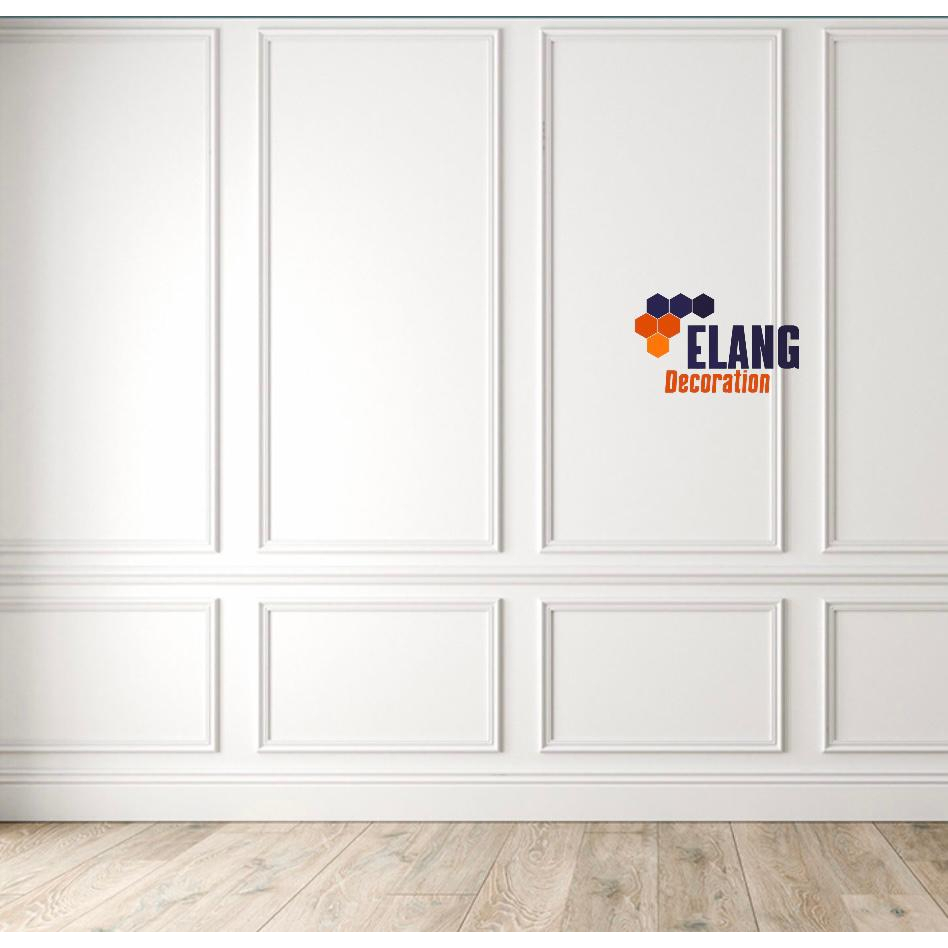 Wall Moulding Bahan Kayu Ukuran tinggi 1 Meter  Lebar 3cm / Dekorasi Dinding Wall Moulding