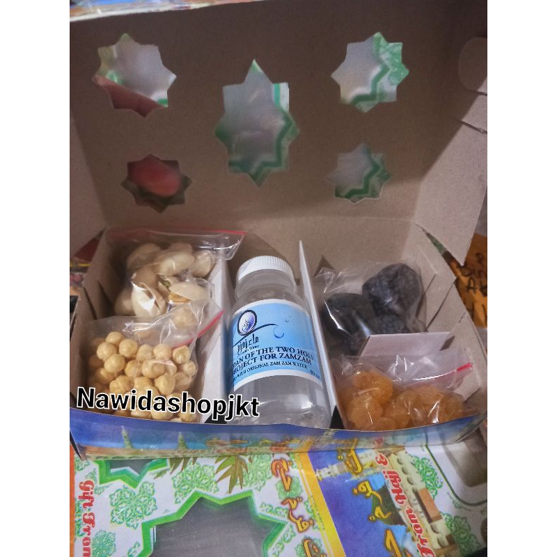 Dus Oleh Oleh 2-5 sekat isi 50 Nawidashopjkt Distributor Kurma Jakarta