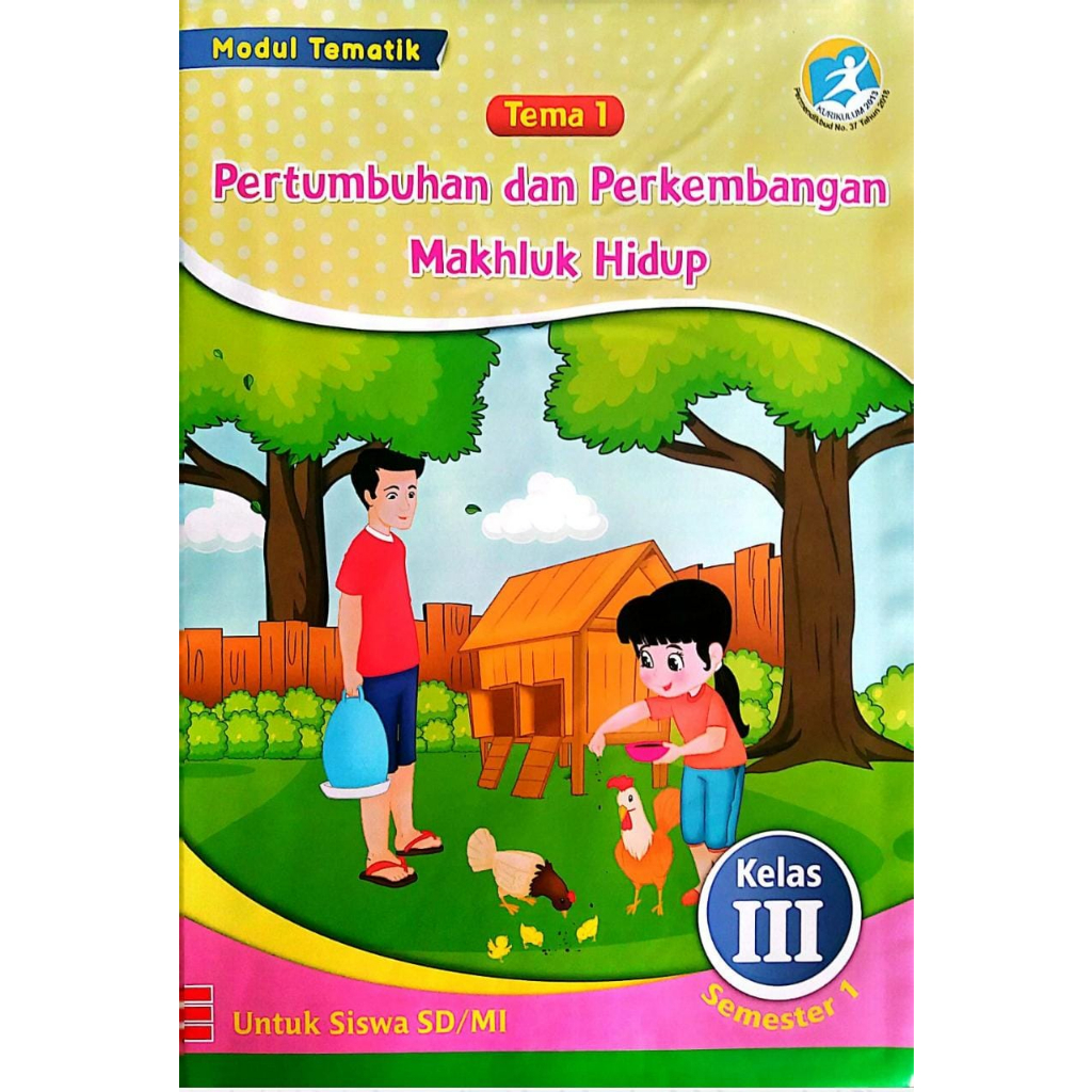 Buku LKS Tematik Tema 1,2,3,4,5,6,7,8 Kelas 3 SD/MI Semester 1 & 2 kurikulum 2013