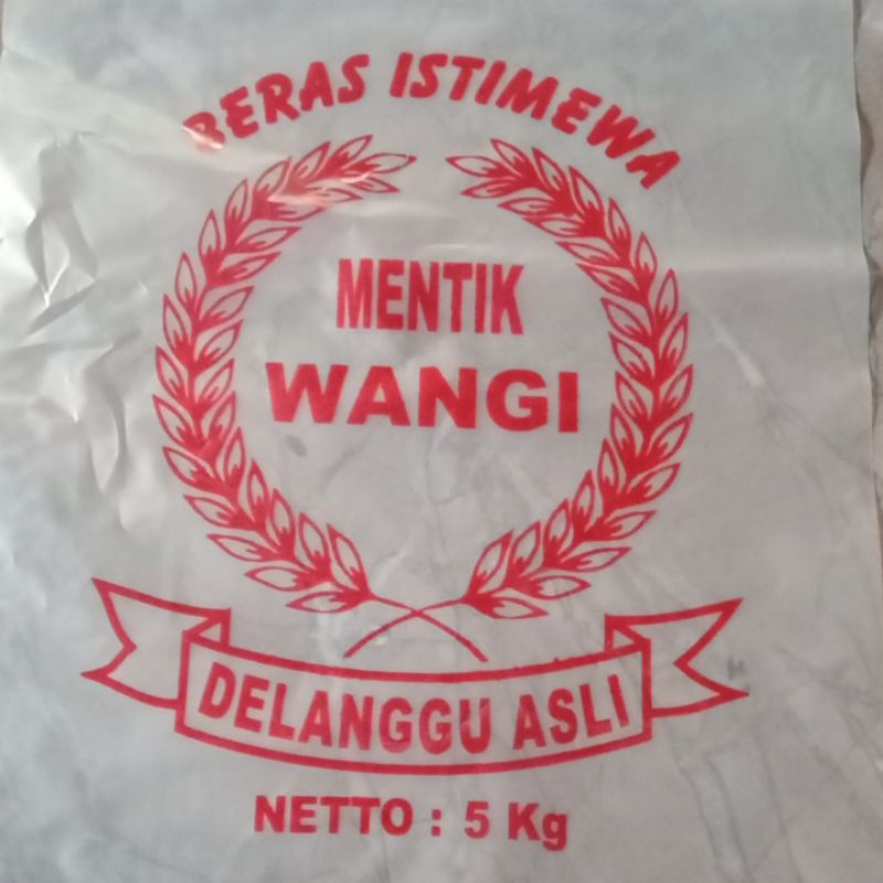 Plastik MENTIK &amp; PANDAN WANGI 5 KG