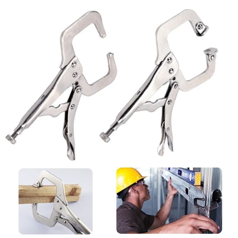 Tang C Clip jepit Clamp Besi Galvalum Galvanis Multifungsi