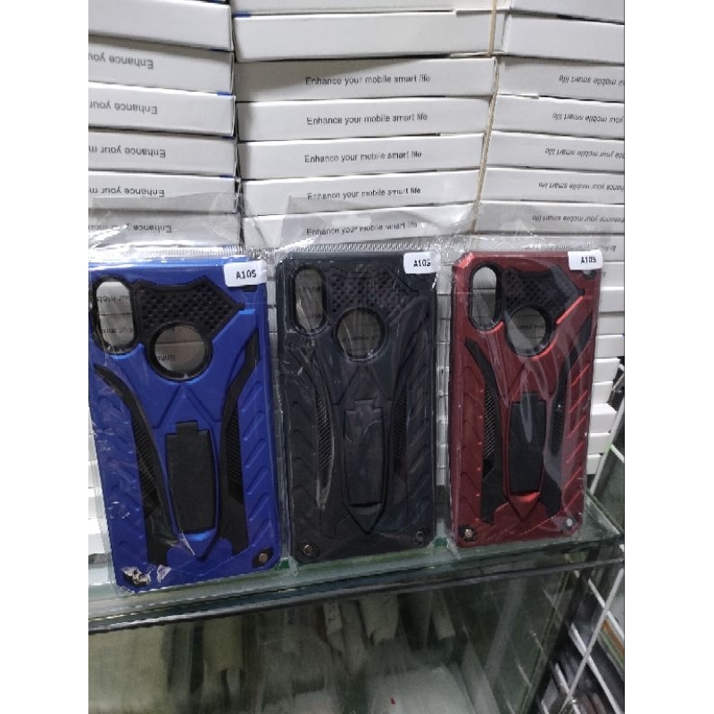 Case Samsung A10S Standing Hardcase Transformer Robot Iron