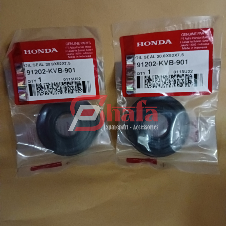91202KVB901 Oil Seal ( Seal Crankshaft Kiri ) BeAT Karburator & Vario 110 Karburator 91202-KVB-901