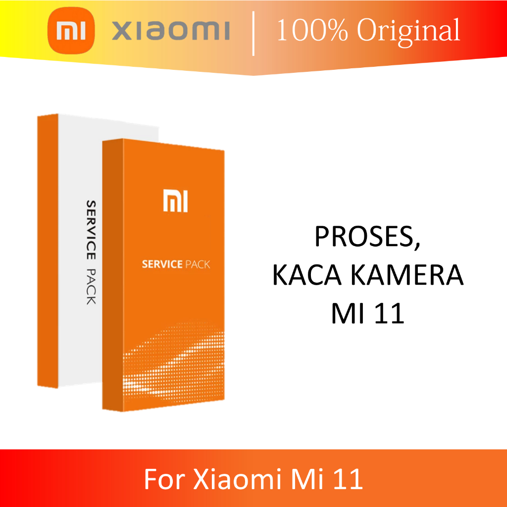 FRAME KAMERA SET KACA COVER CAMERA XIAOMI MI 11 ORIGINAL