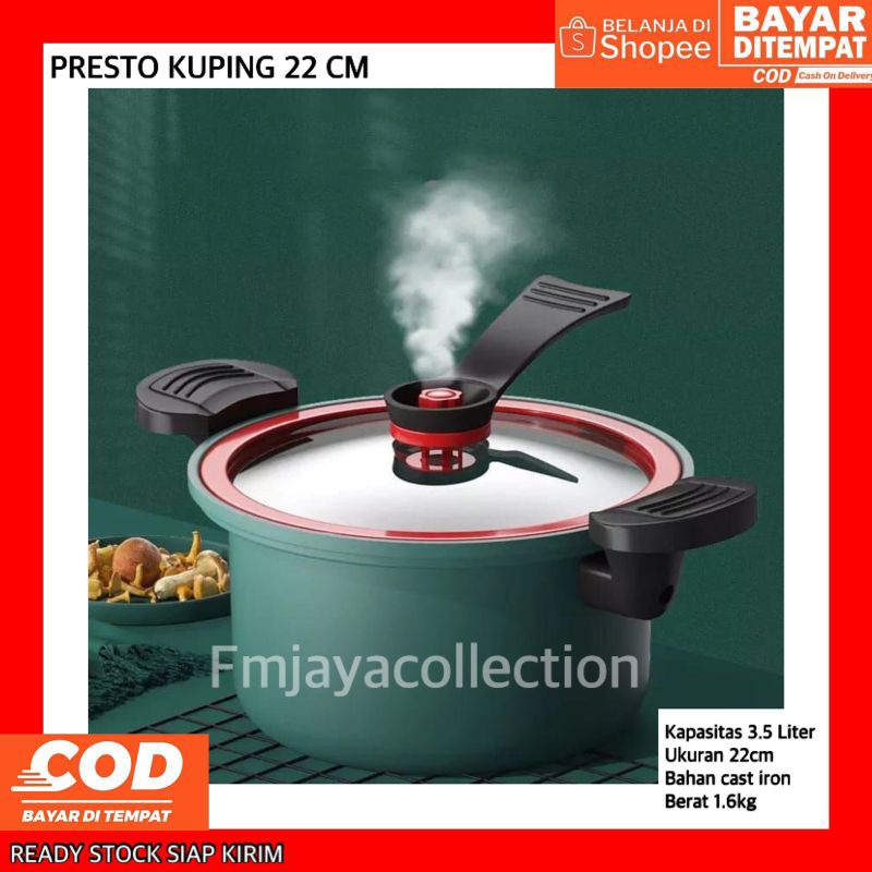 PRESTO KUPING || TOTIPOTENT POT || PANCI PRESTO KUPING KAPASITAS 3.5 LITER
