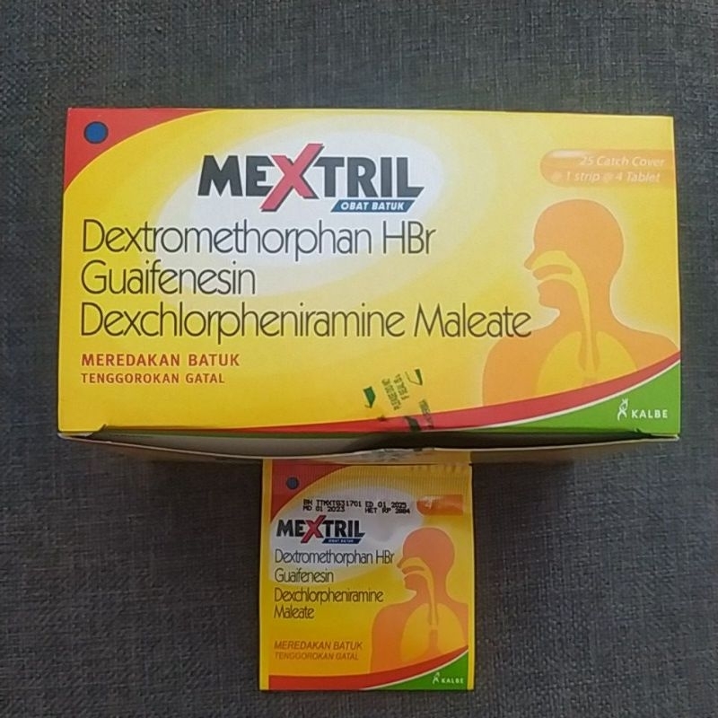 Mextril obat batuk isi 4 tablet