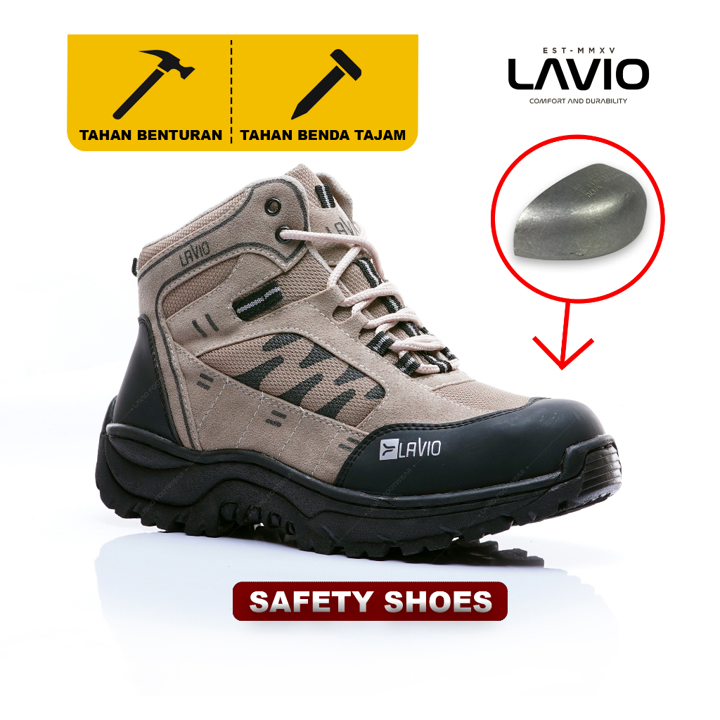 Sepatu Safety Boots Original Lavio Axel Best Seller