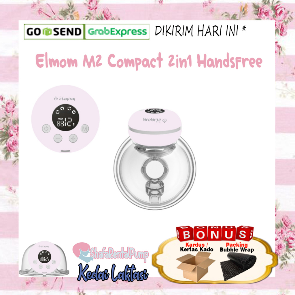 Elmom M2 Compact 2in1 handsfree electric breastpump