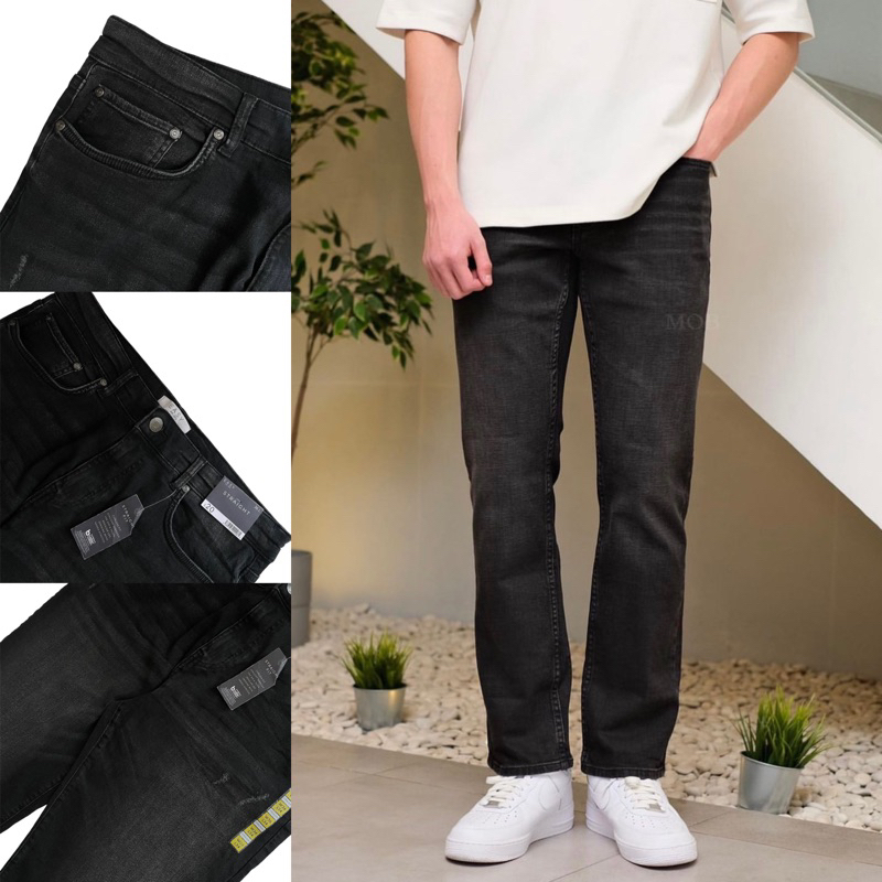 Easy straight Jeans Stretch