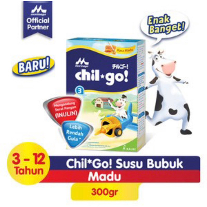 Chilgo 3+ 300 gram ( susu nutrisi lengkap anak 3 tahun keatas )