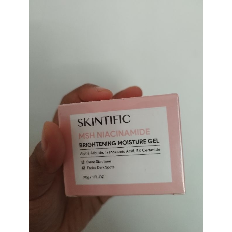 skintific msh niacimide brightening moist gel