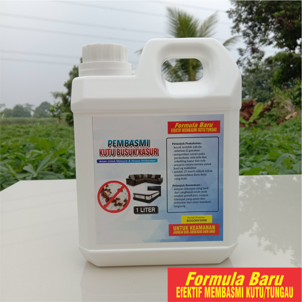 Spray Anti Kutu &amp; Serangga 1 Liter / Kutu Busuk / Tungau / Kutu Kasur 100% Efektif Atau Uang Kembali