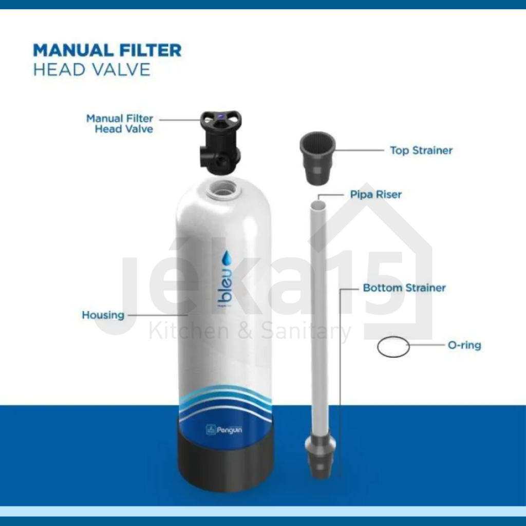 PENGUIN WATER FILTER | FB35-CAR-A MEDIA CLEAR SERIES (MANUAL)