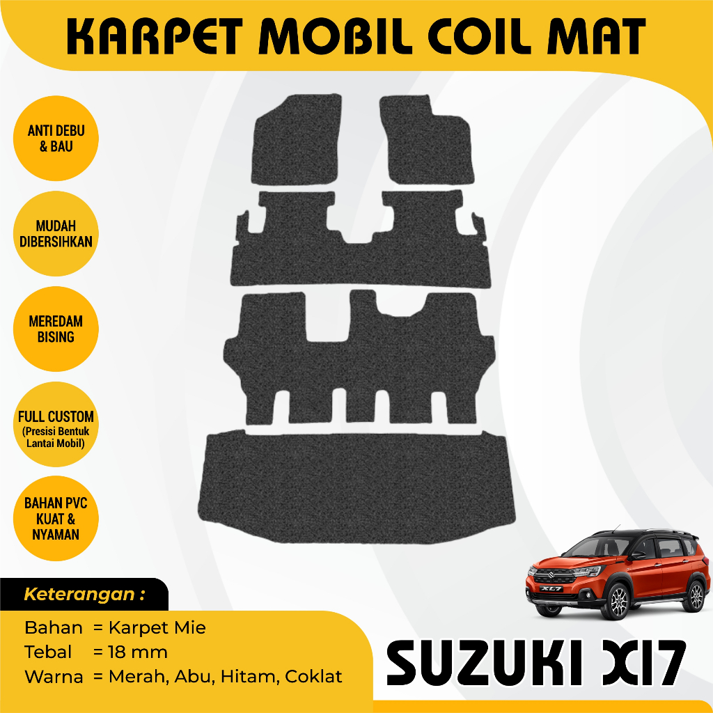 Karpet Mobil Mie Bihun Suzuki XL7 Aksesoris Mobil Interior Mobil Karpet Mobil Premium Quality