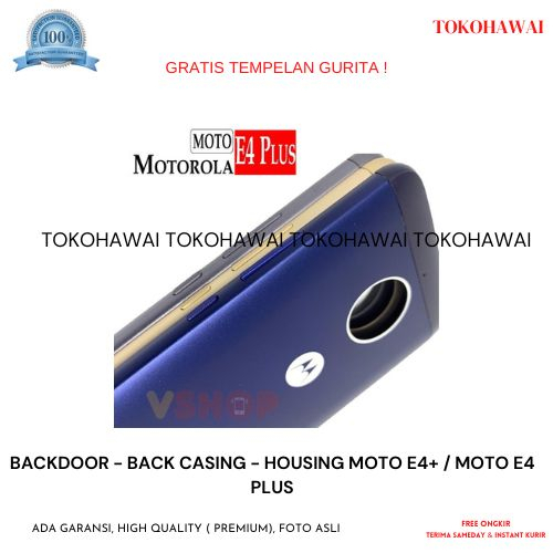 BACKDOOR - BACK CASING - HOUSING MOTO E4+ / MOTO E4 PLUS
