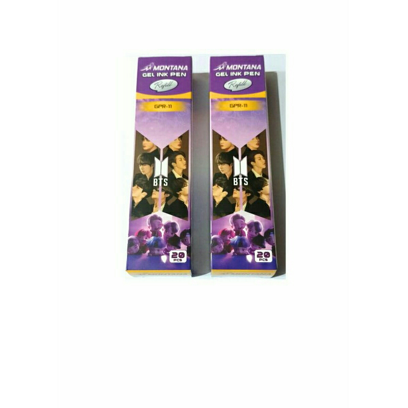 

Isi Pena | Refill Pen Montana GPR-11 0.5mm BTS x BT21 Hitam