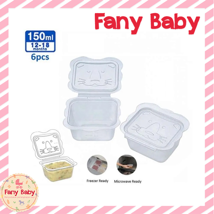 RICHELL BABY FOOD CONTAINER 150ML [ 12-18 MONTH ]
