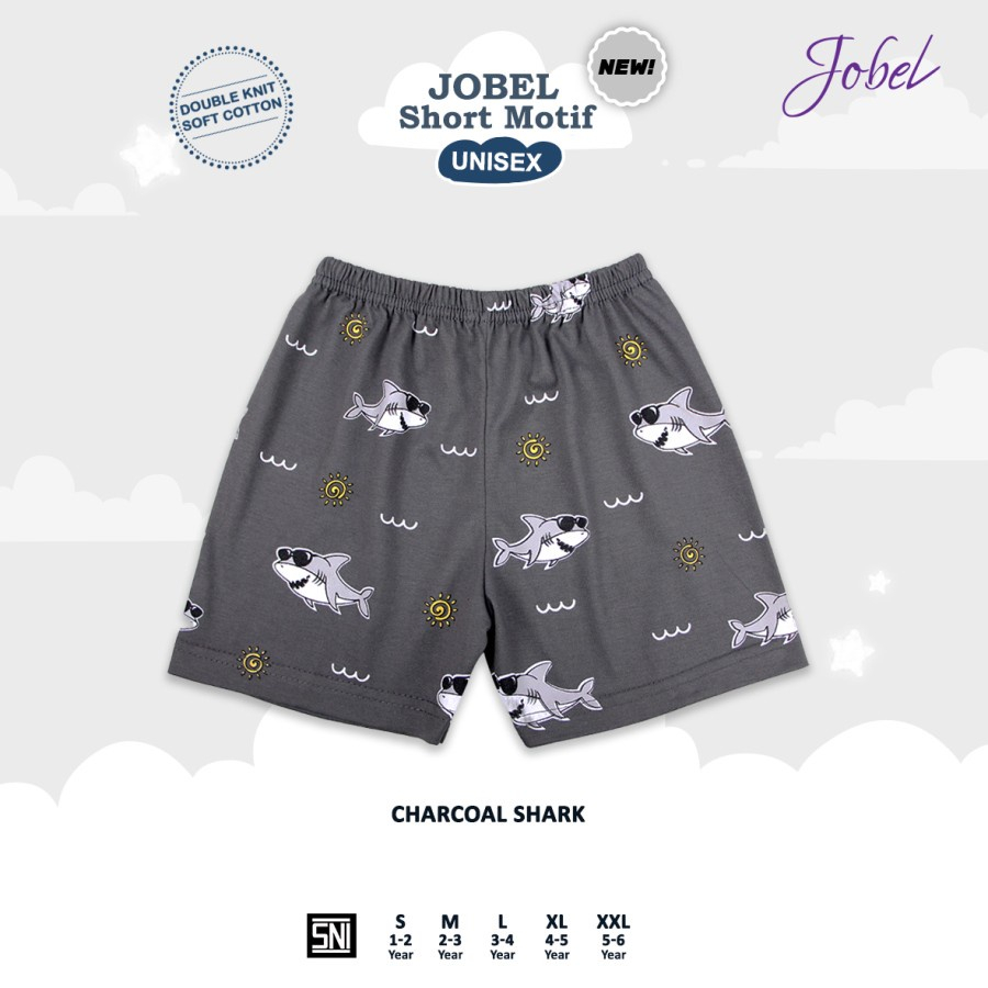 KAZEL MURAH CELANA PENDEK UNISEX SERIES SHORT PANTS ANAK LAKI LAKI PEREMPUAN