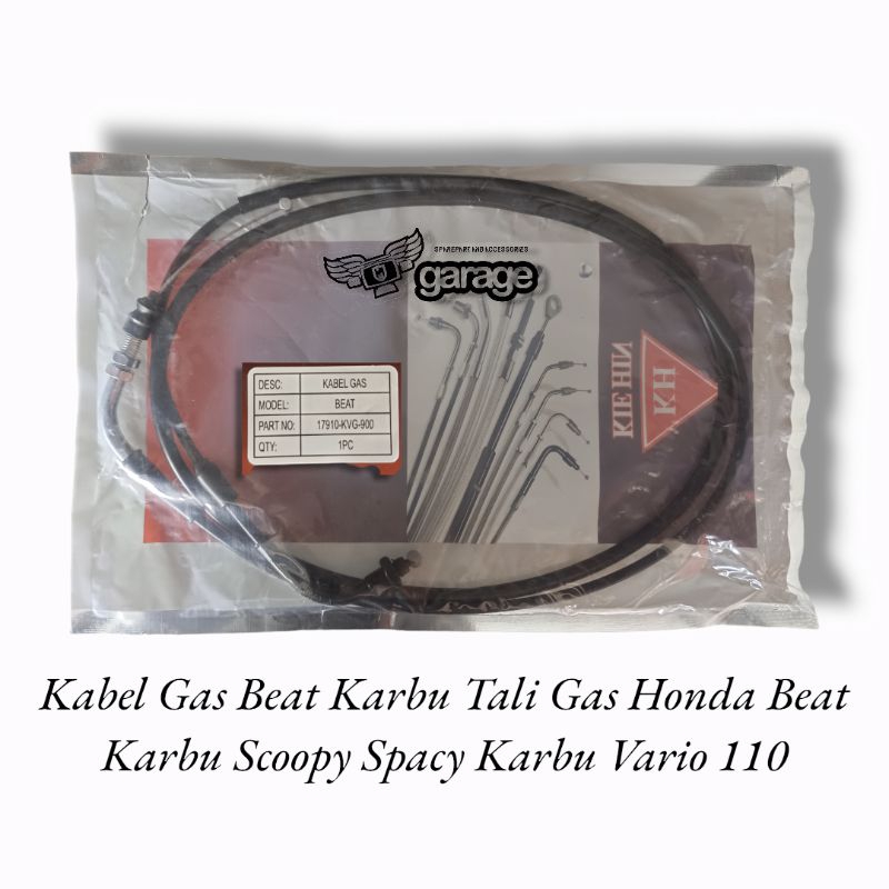 Kabel Gas Honda Beat Karbu Tali Gas Beat Karbu Scoopy Spacy Vario 110