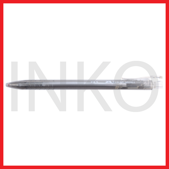 

FABER CASTELL BALLPOINT RX 0.5 MM BLACK INK 1PCS