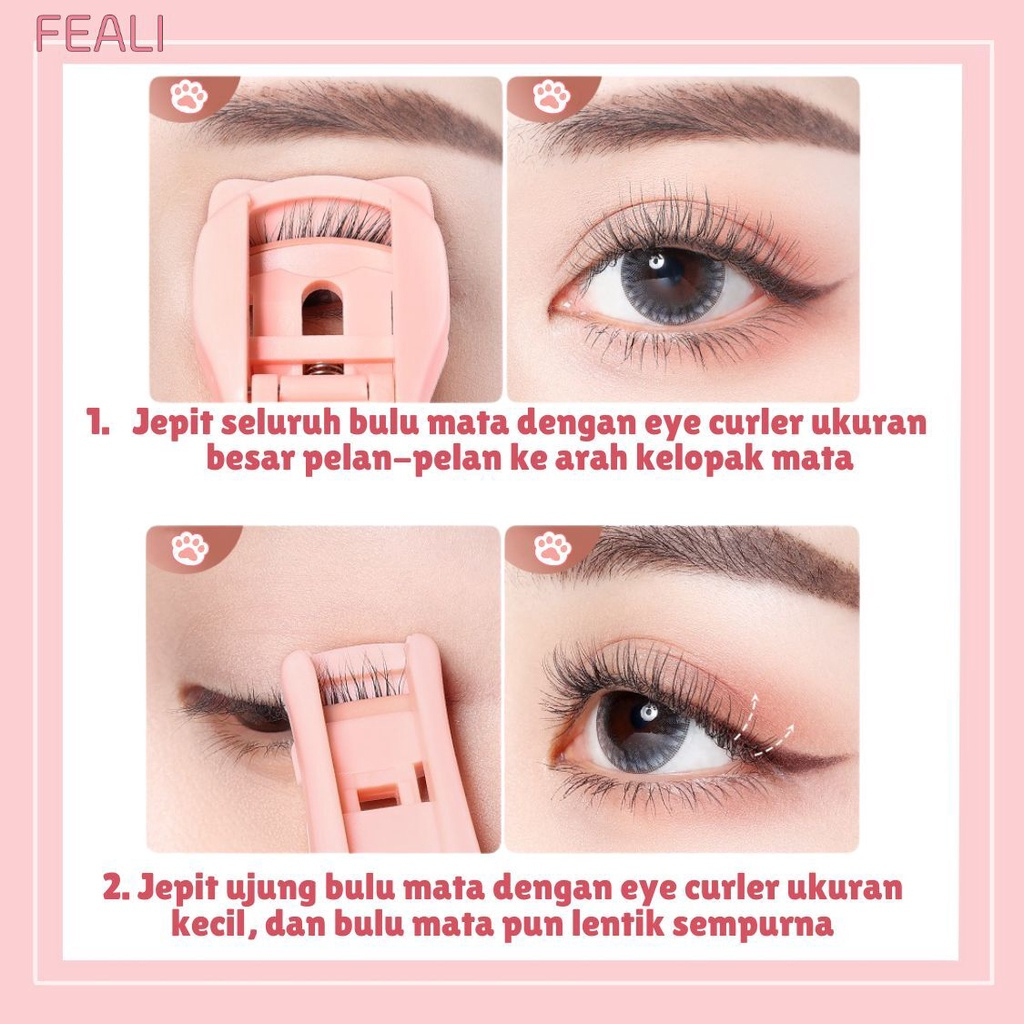 | LB | FEALI Eyelash Curler Penjepit Bulu Mata Pelentik Bulu Mata Jepitan Bulu Mata