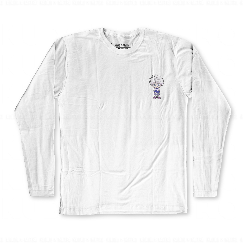 Longsleeve Killua Chibi Kawaii Anime Manga Hunter X Hunter Premium