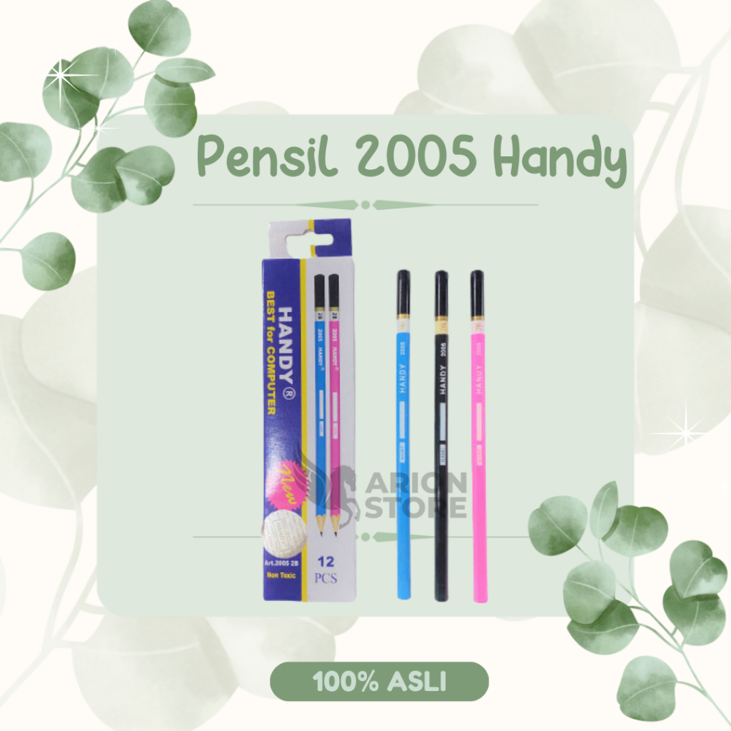 

[ARION STORE] Pensil 2B Handy 2005 / Pensil Rautan 2B 2005 Handy [PAX]