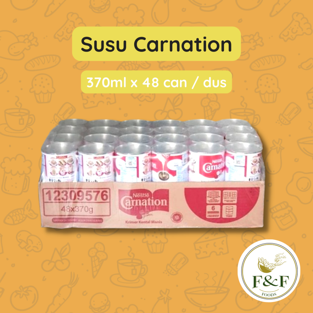 Susu Carnation Nestle | Susu Evaporasi | Susu Kental Manis | Susu 1 dus
