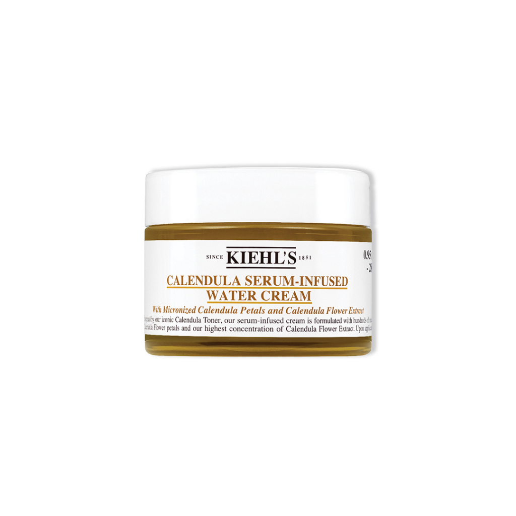 Kiehl's Calendula Serum-Infused Water Cream 28 ML. Pelembab Wajah Mengandung Calendula Extract