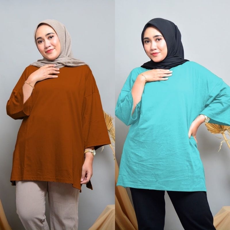 Atasan Oversize Ld 140 / Blouse Oversize BB 120 / Kaos Super Jumbo Ld 140