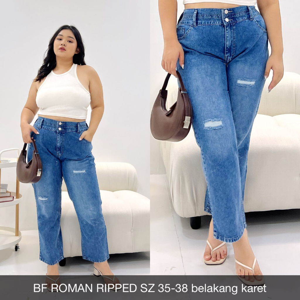 CELANA JEANS WANITA BF ROMAN